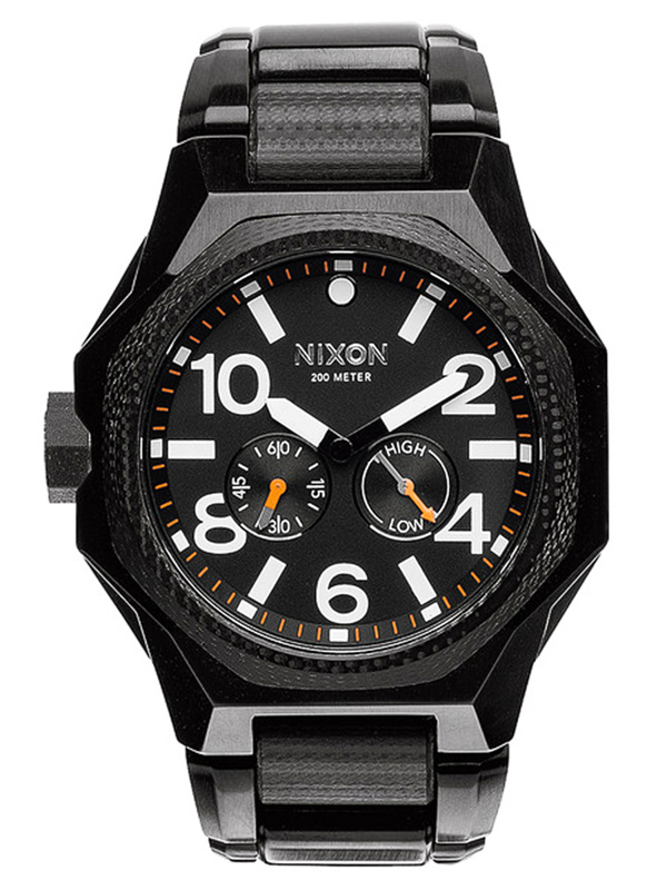 Nixon TANGENT ALLBLACK ručičkové hodinky černá