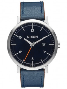 Nixon ROLLO LEATHER BLUEORANGE