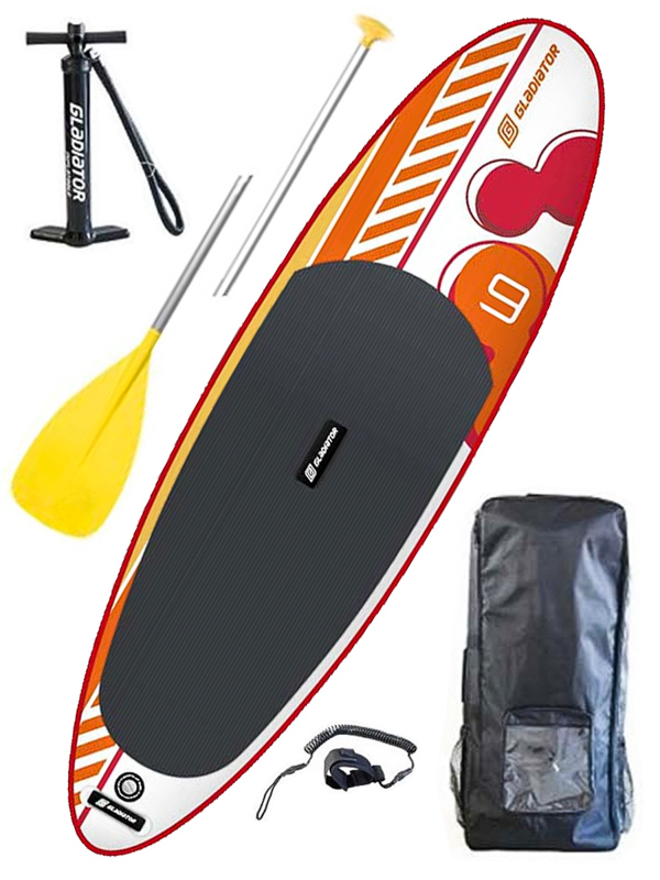 GLADIATOR KIDS paddleboard nafukovací - 9'0"x30" oranžová