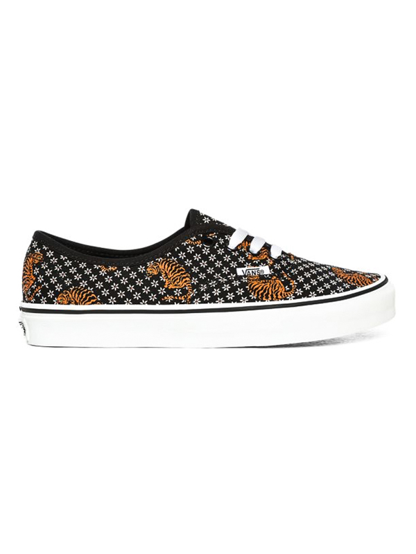 Vans Authentic (TIGER FLORAL) BLK/TR WHT dámské boty - 38EUR