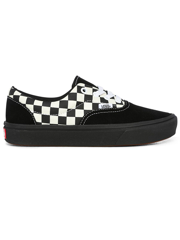 Vans ComfyCush Era (MIXED MEDIA)ANTQUEWHTBLK dámské boty - 36,5EUR černá