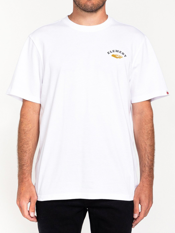 Element SPERA OPTIC WHITE pánské tričko krátký rukáv - XL bílá