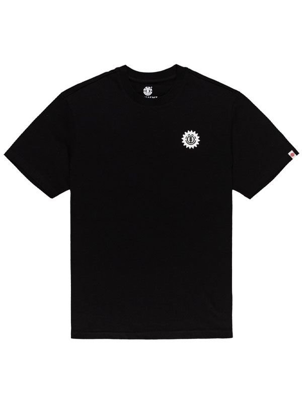 Element SPARKYS FLINT BLACK pánské tričko krátký rukáv - M černá