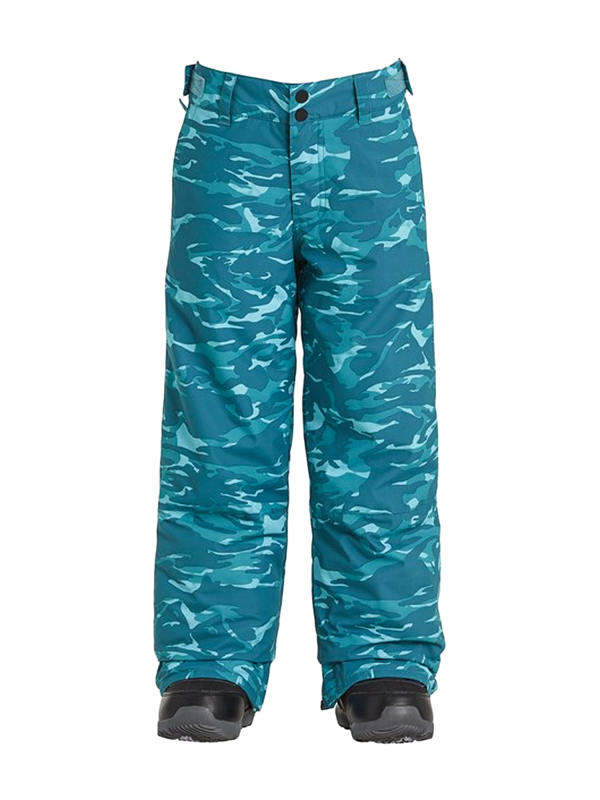 Billabong GROM blue camo dětské zimní kalhoty - 16 modrá