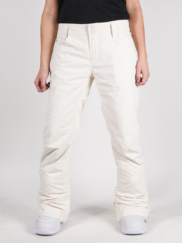 Billabong TERRY WHITE CAP zimní kalhoty pro ženy - M bílá