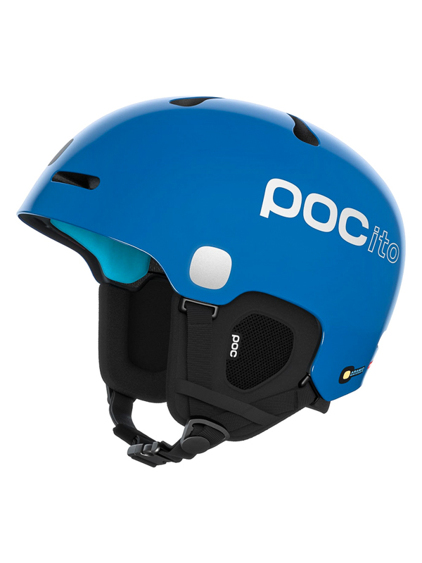 POC POCito Fornix SPIN fluorescent blue dětská helma na snb - 51-54 modrá
