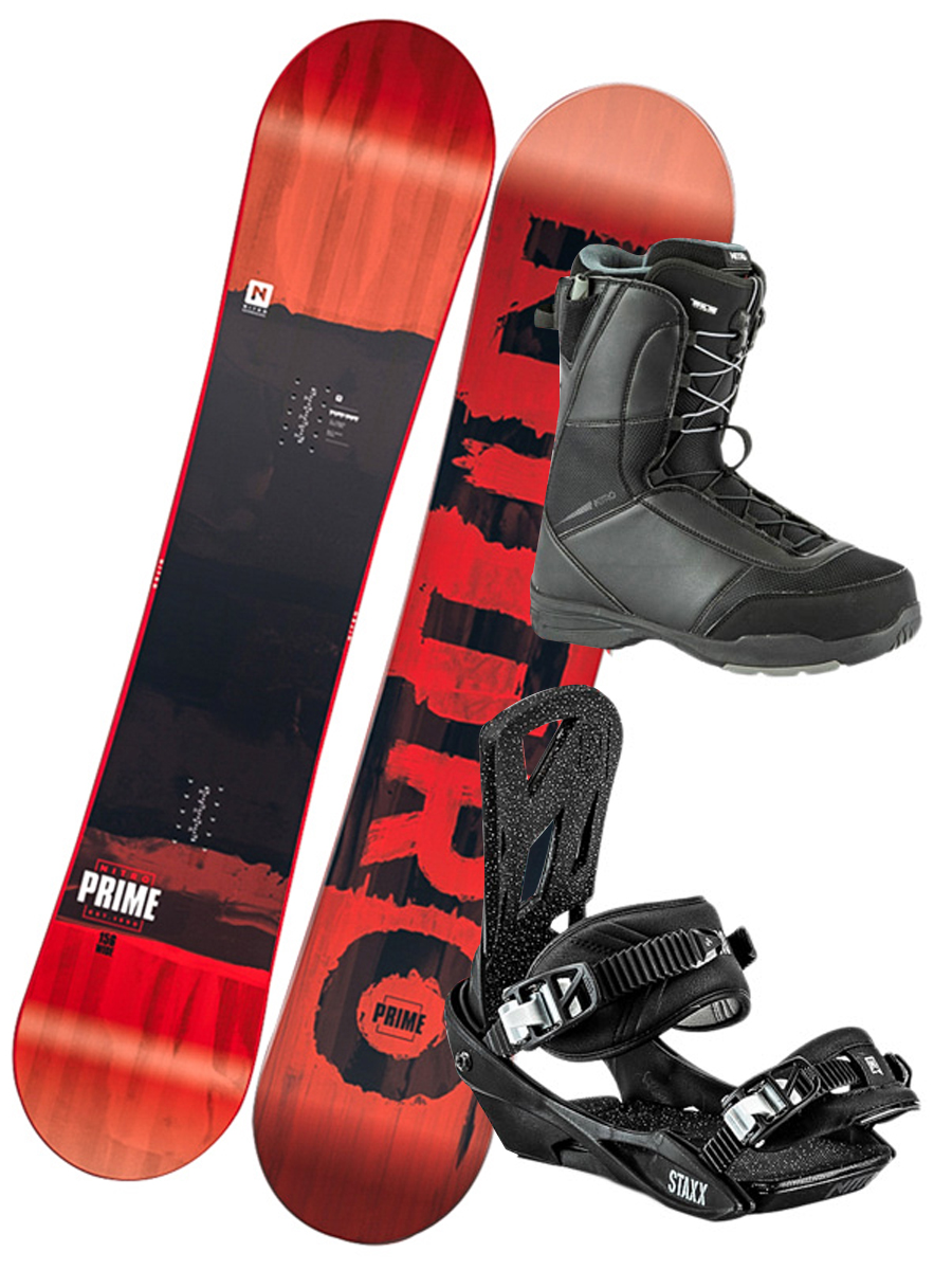 Nitro PRIME 2 men's snowboard set / Swis-Shop.com