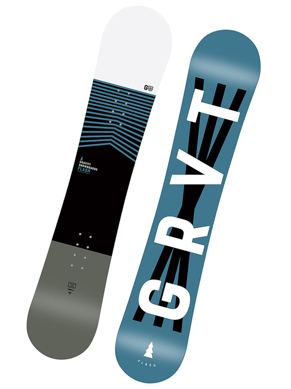 Gravity FLASH MINI dětský snowboard - 120 černá
