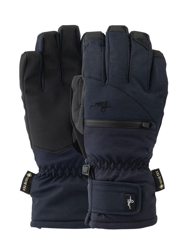 POW Cascadia GTX Short + black dámské prstové rukavice - XS černá