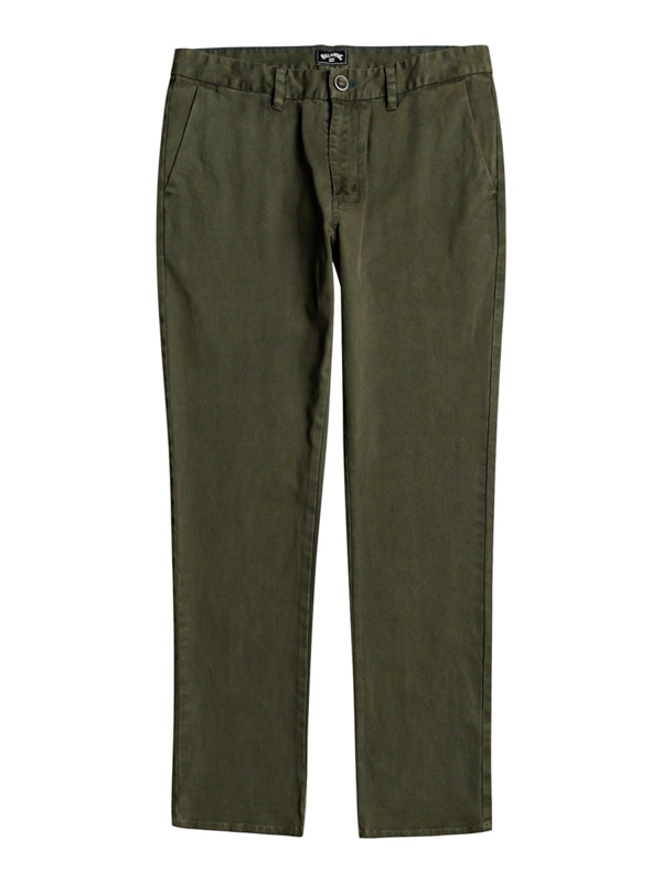 Billabong 73 CHINO dark olive skate kalhoty - 32