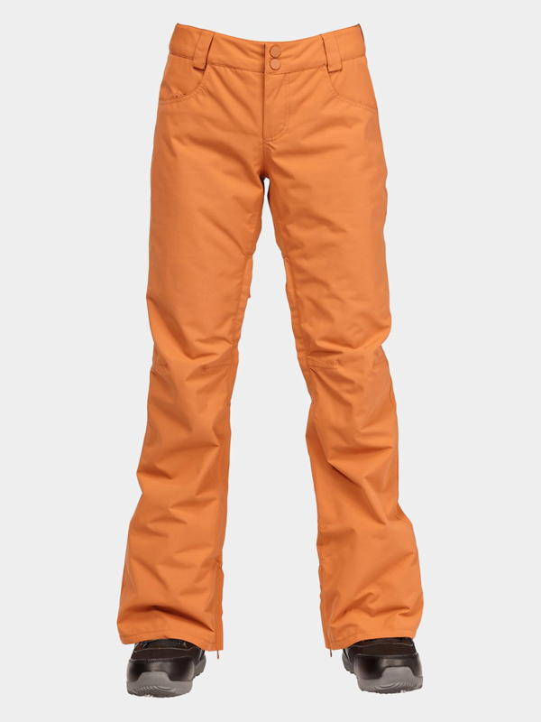 Billabong TERRY BRONZE zimní kalhoty pro ženy - S oranžová