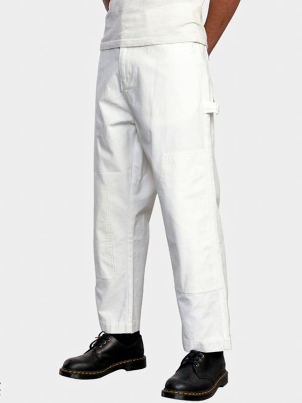 RVCA EVAN MOCK CHAINMAIL white skate kalhoty - 32