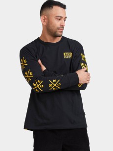 RVCA GLORIOUS MEATS black