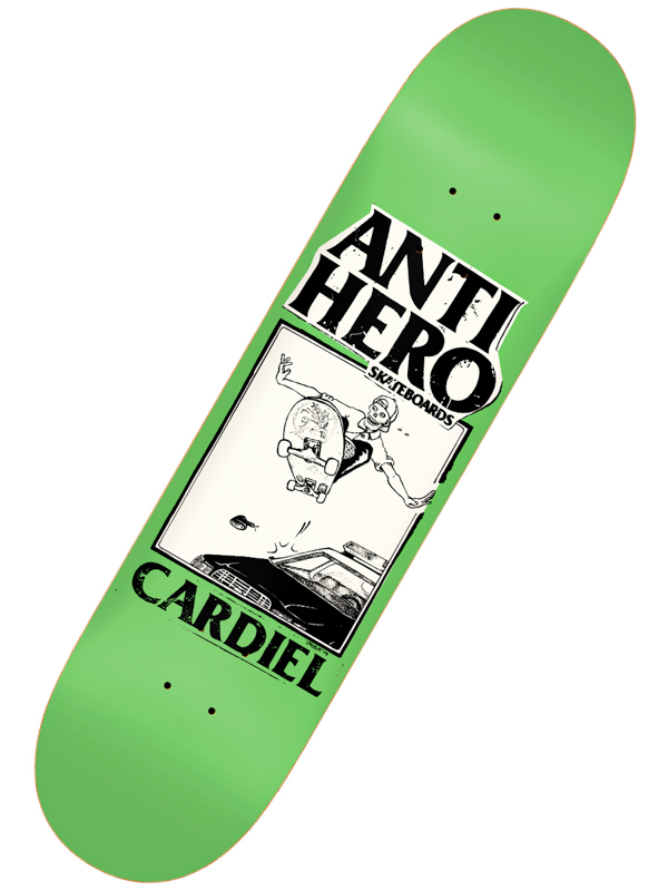 Antihero CARDIEL LANCE skate board deska - 8.12 černá