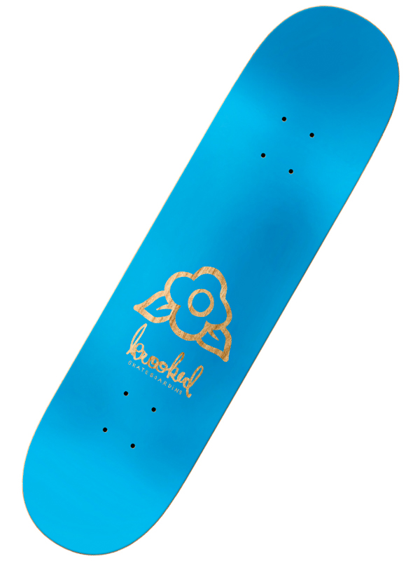 Krooked PP IKONS skate board deska - 7.75 modrá