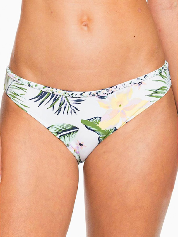 Roxy BLOOM FULL BOTTOM BRIGHT WHITE PRASLIN plavky dvoudílné - S