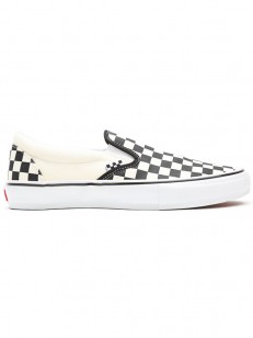 Vans Skate Slip-On (Checkerboard) black/off letní boty pánské