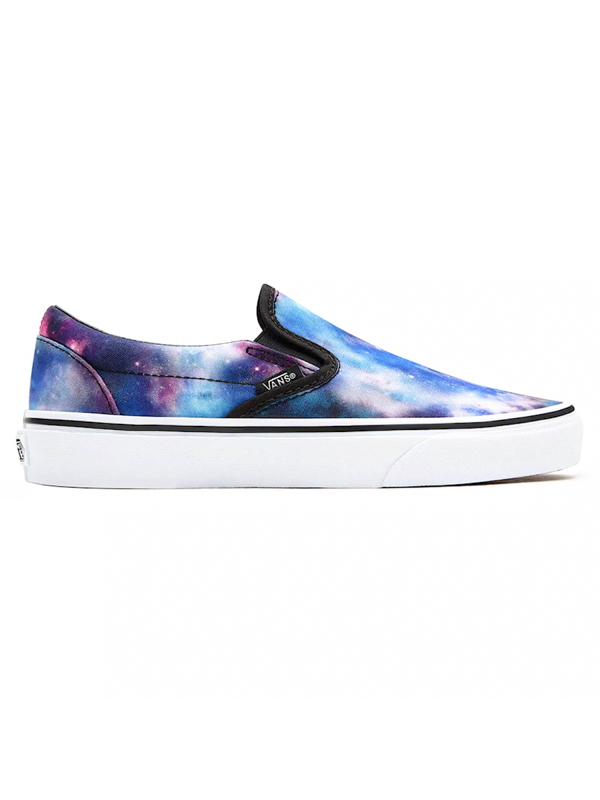 Vans Classic Slip-On (GALAXY) BLACK/TRUE WHITE pánské boty - 36,5EUR modrá