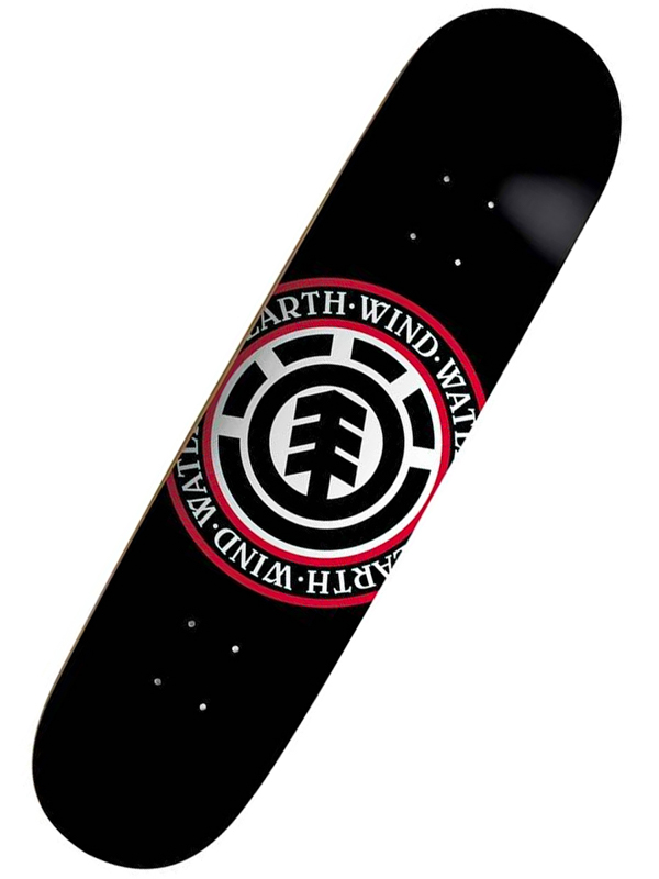 Element SEAL skate board deska - 8.25 černá