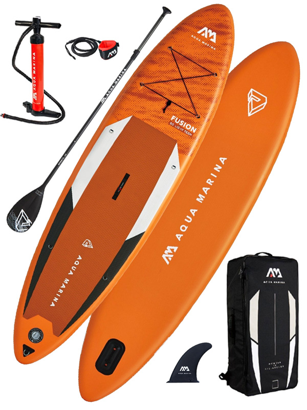 Aqua Marina FUSION paddleboard nafukovací - 10'10"x32" oranžová