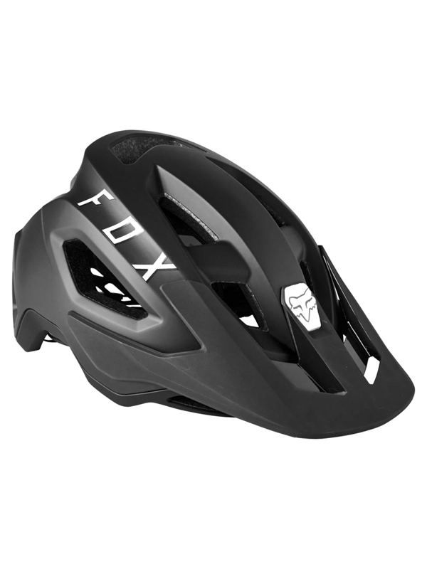 Fox Speedframe black cyklo helma - L černá
