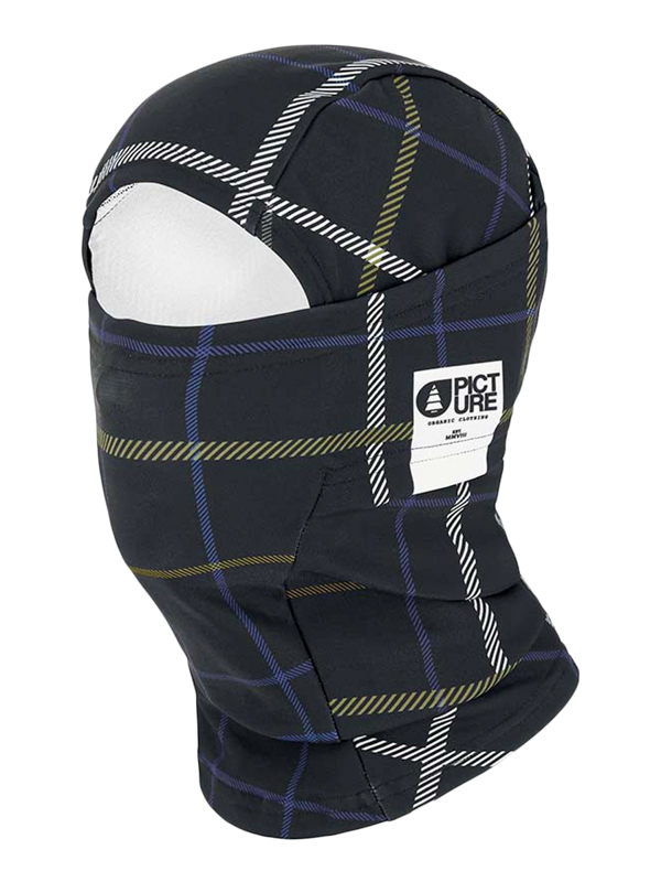 Picture Balaclava BLACK TARTAN kukla na snowboard