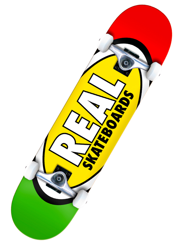 Real TEAM EDITION OVAL skateboard - 8.25