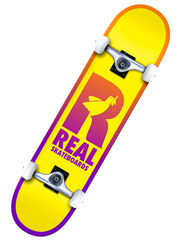 Real BE FREE skateboard - 7.75 růžová