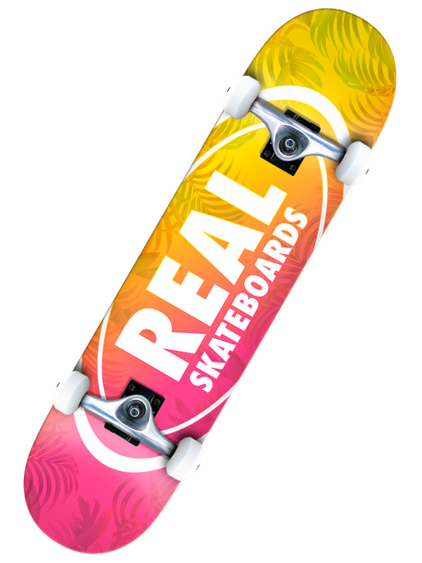 Real ISLAND OVAL S skateboard - 7.5