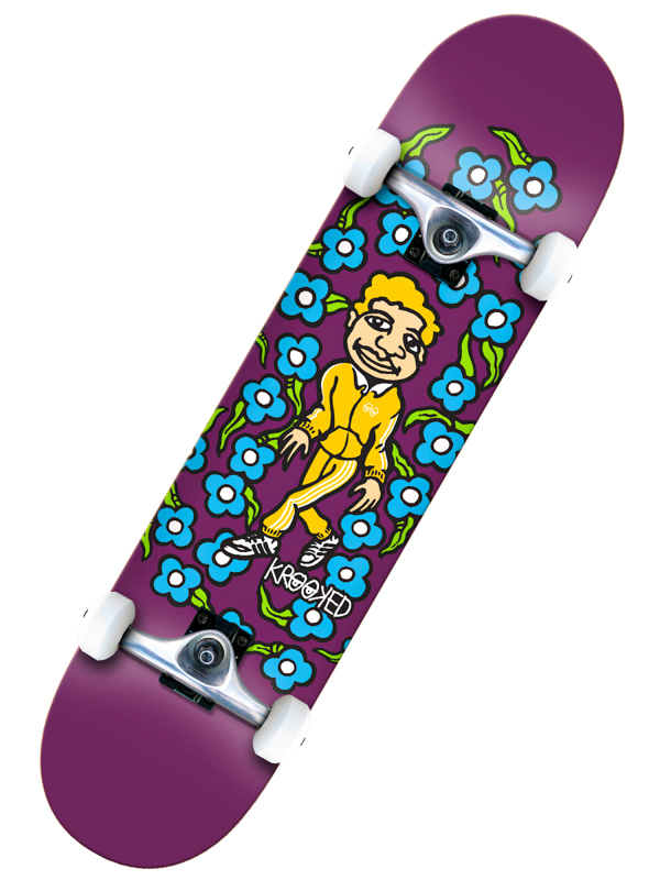 Krooked CLASSIC SWEATPANTS skateboard - 7.75 žlutá