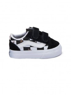 Vans Old Skool V (BEE CHECK)BLK/TRUE WHITE