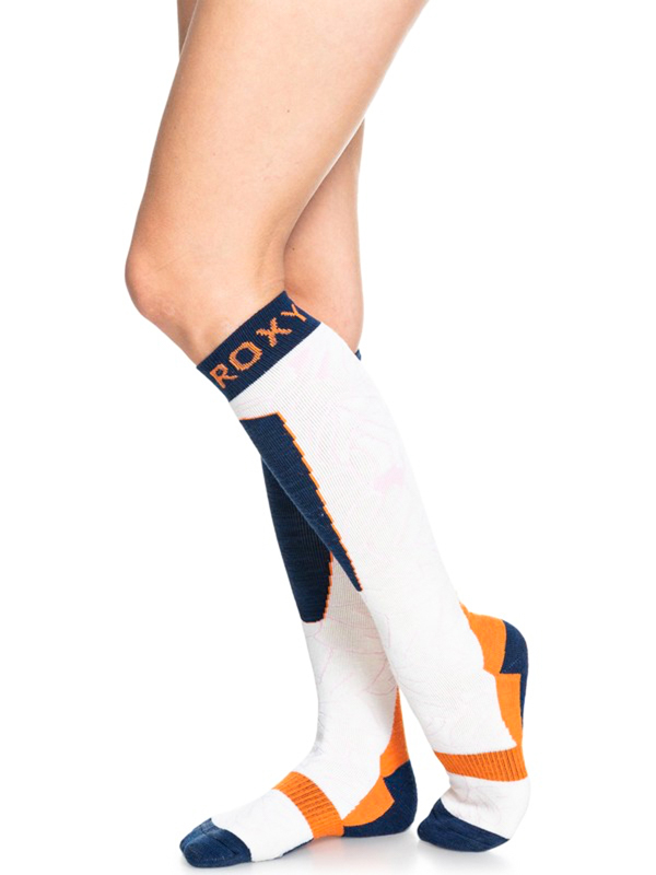 Roxy PALOMA BRIGHT WHITE thermo ponožky - M/L