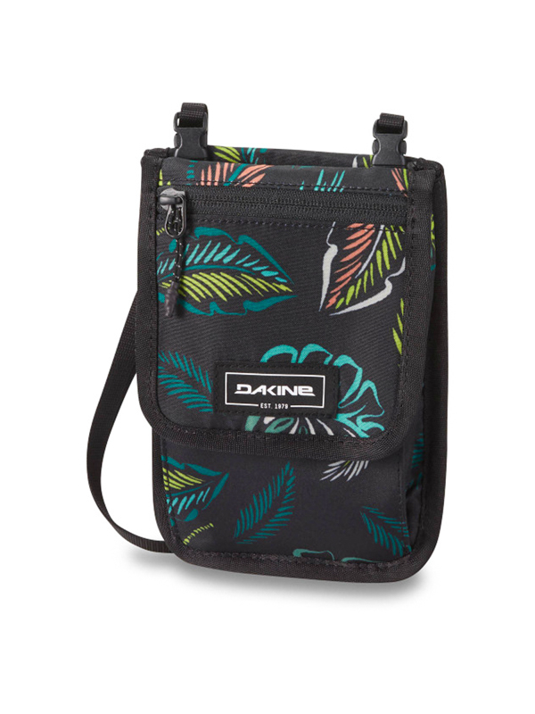 Dakine TRAVEL ELECTRIC TROPICAL skate peněženka černá