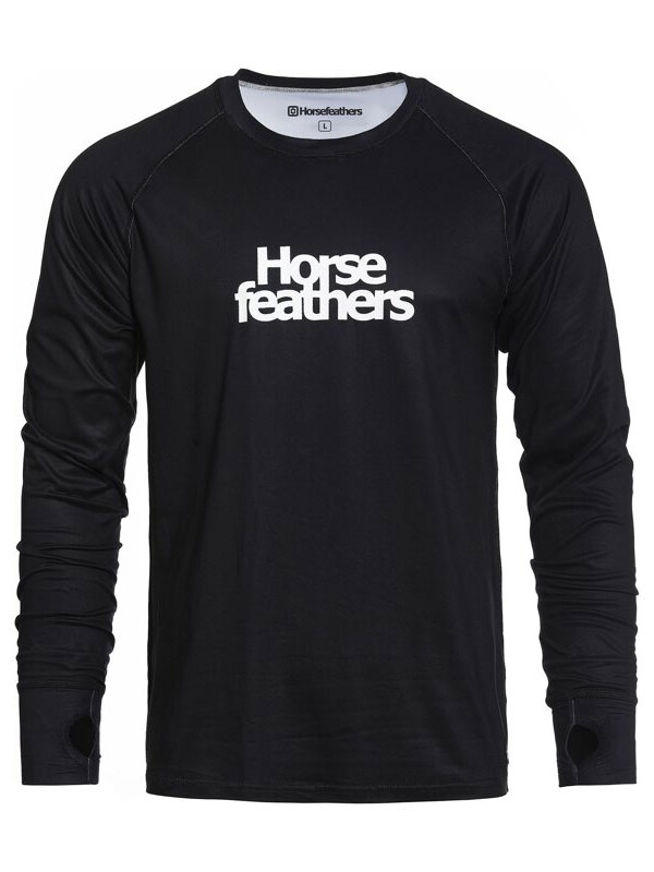 Horsefeathers RILEY black pánské termo prádlo - M černá