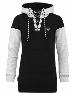 Horsefeathers CORY black sweatshirt über den kopf