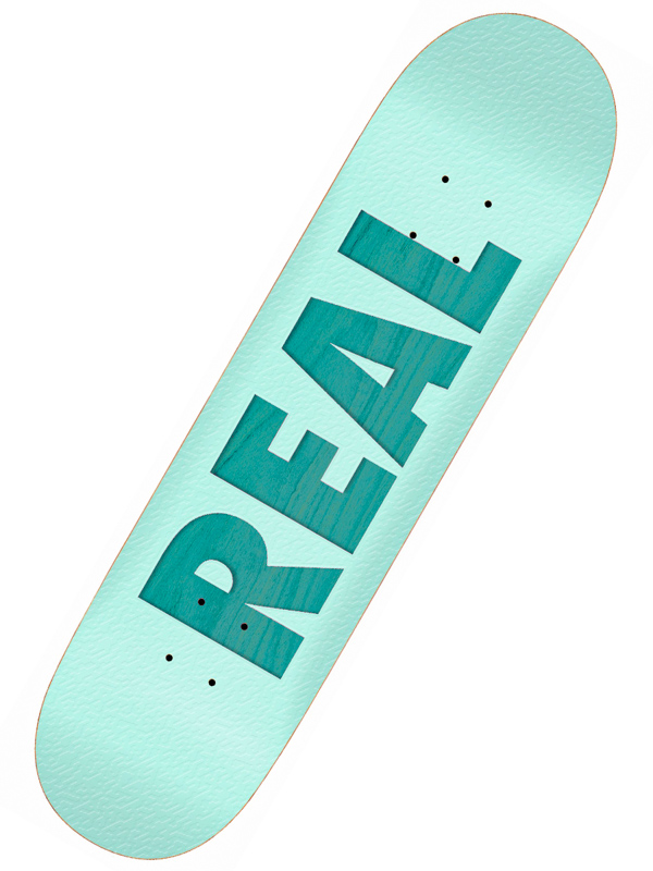 Real BOLD REDUX skate board deska - 8.12 modrá