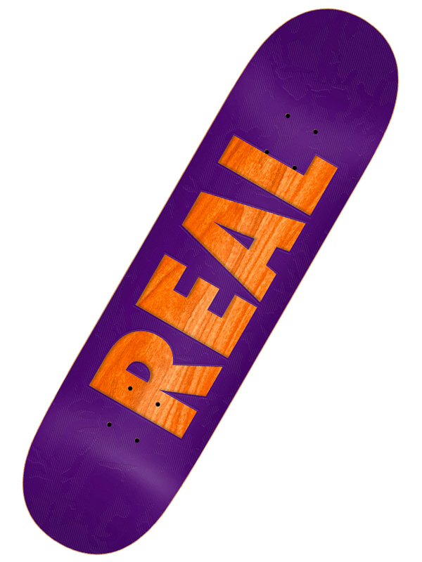 Real BOLD REDUX skate board deska - 8.38 oranžová