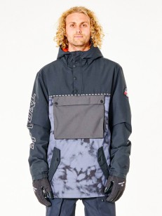 Rip Curl PRIMATIVE ANORAK BLACK/GREY
