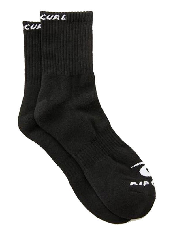 Rip Curl CORP CREW 5PK black pánské fusekle