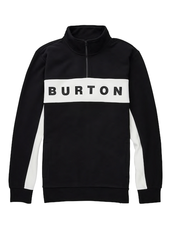 Burton M LOWBALL TRUE BLACK pánská skate mikina - L