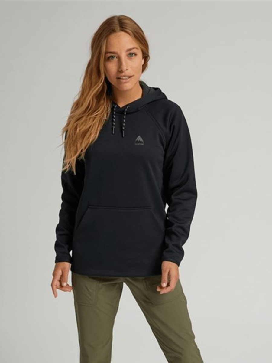 Burton CROWN WPF TRUE BLACK dámská skate mikina - M černá