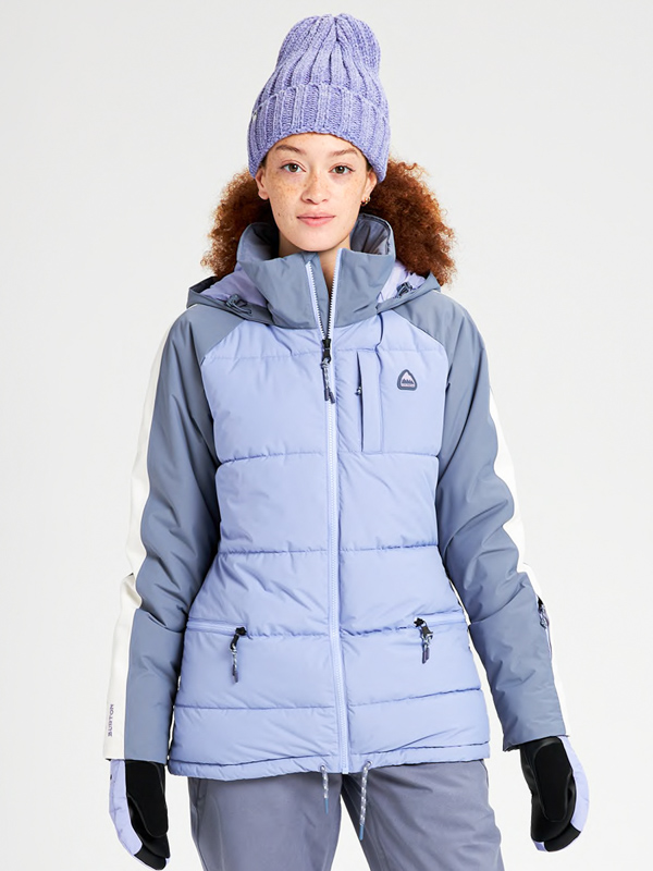 Burton KEELAN FOXGLV/FLKSTG dámská zimní bunda - L modrá