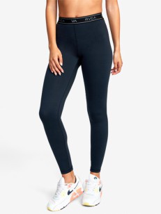 RVCA BASE black dámské sportovní legíny