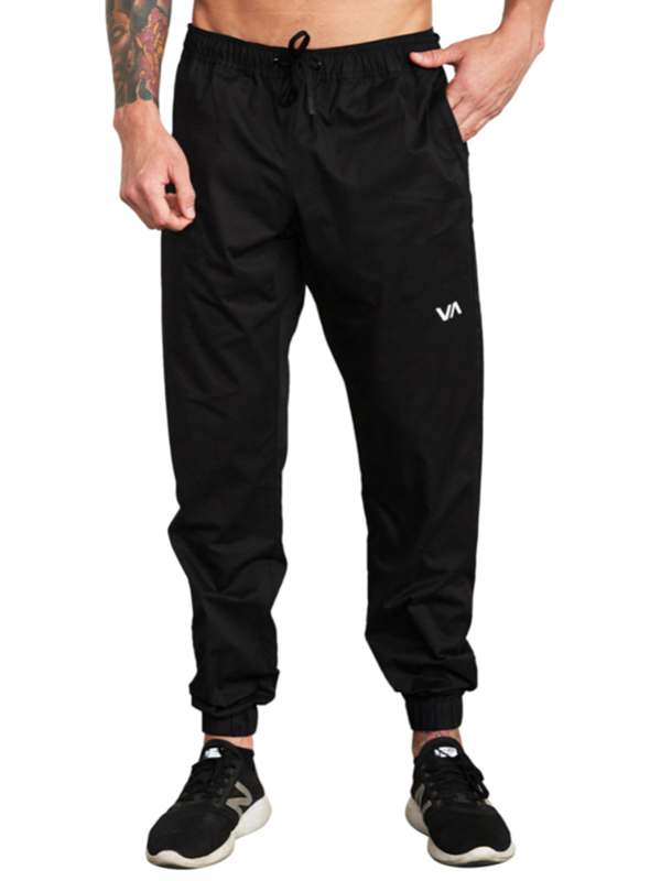 RVCA SPECTRUM CUFFED black skate tepláky - XL