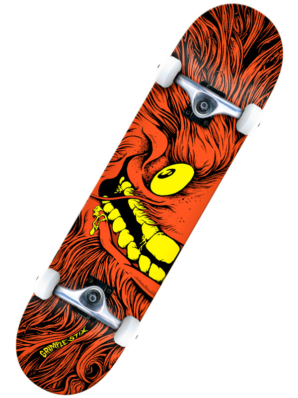 Antihero GRIMPLE FULL FACE skateboard - 8 černá