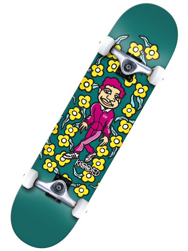 Krooked OG SWEATPANTS skateboard - 7.75 zelená