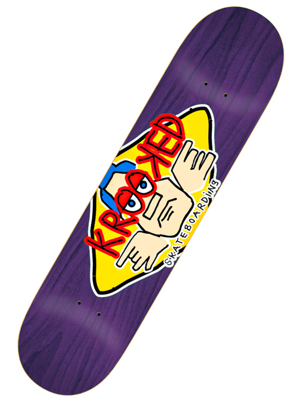 Krooked II ARKETYPE skate board deska - 8.06