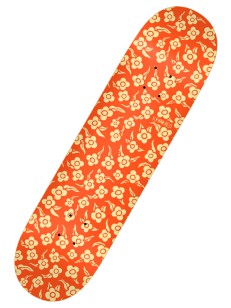 Krooked II FLOWERS PP skateboard brett