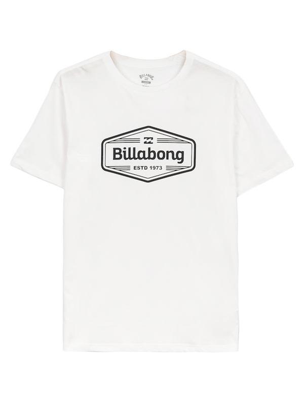 Billabong TRADEMARK white pánské tričko krátký rukáv - M bílá