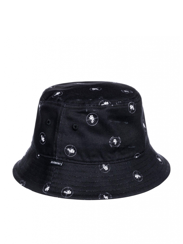 Element PEXE EAGER black pánský plátěný klobouk - S/M